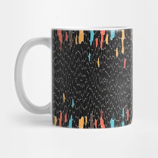 Digital mosaic gradient Mug